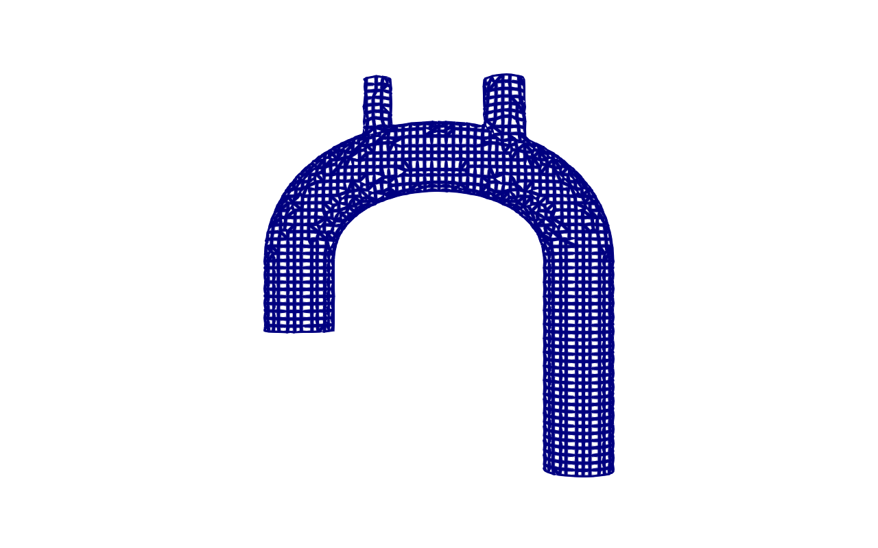 Branched tube geometry